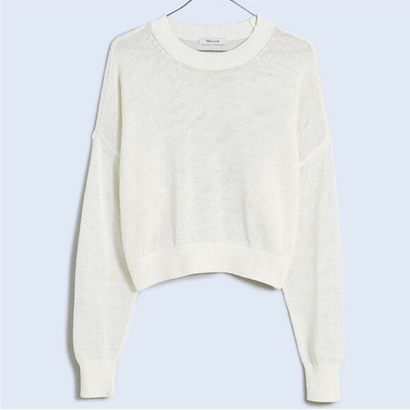 Madewell Cream Sweater - Picture 1 of 8